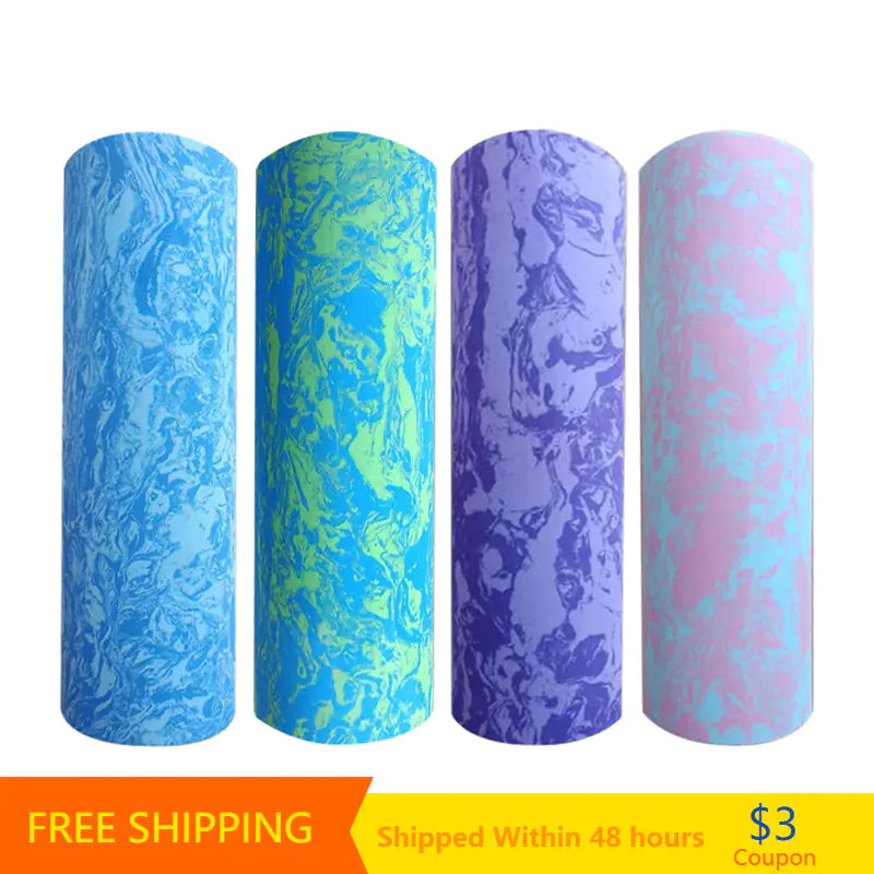 Iridescent Cloud Yoga Foam Roller for Body Massage