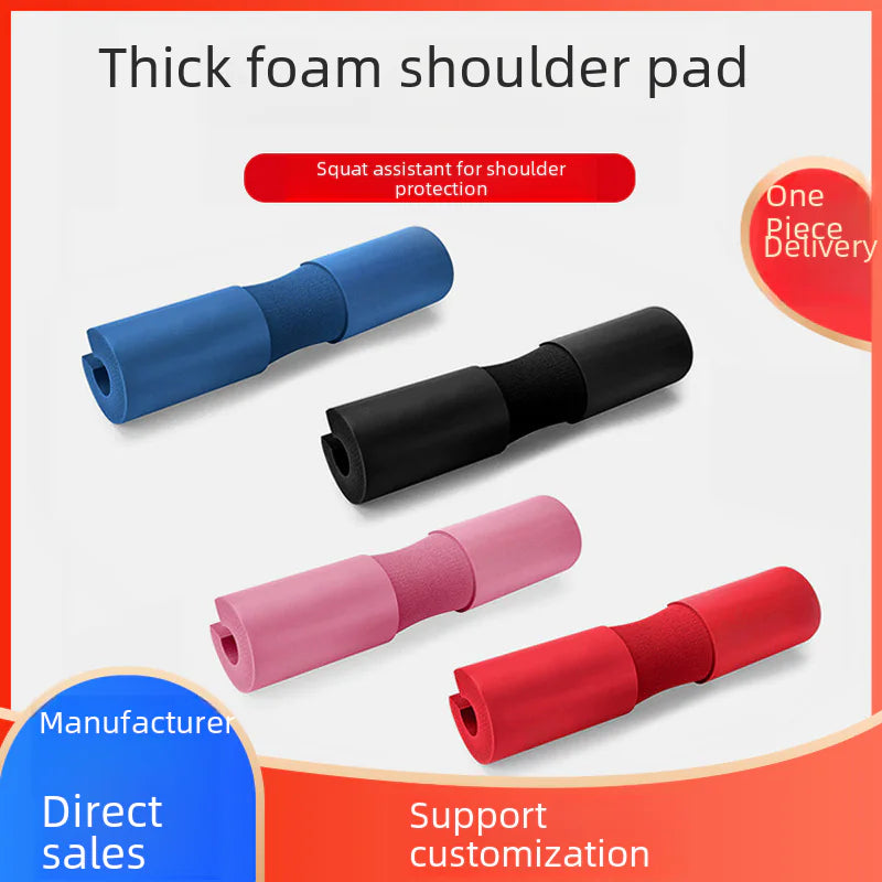 Thick Barbell Shoulder Pads for Squats and Hip Thrusts